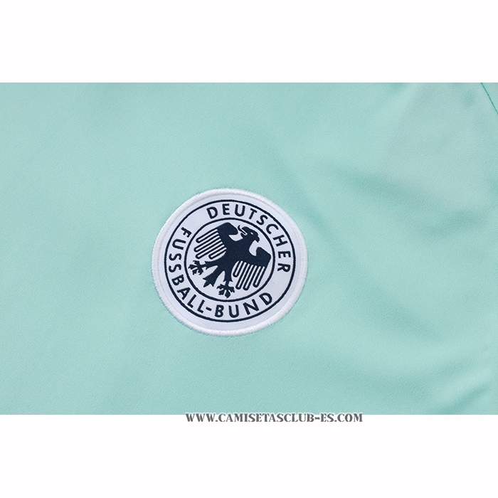 Chandal del Alemania 26-27 Manga Corta Verde - Pantalon Corto